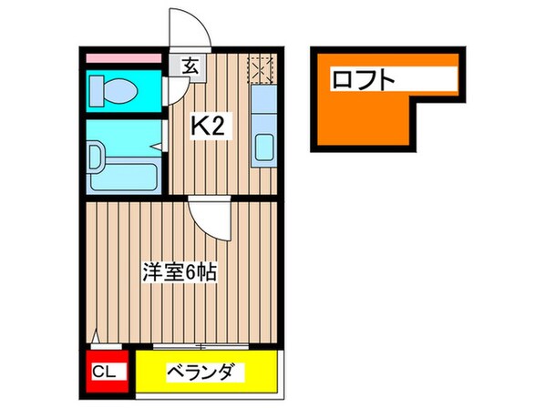 ブル－コ－トの物件間取画像